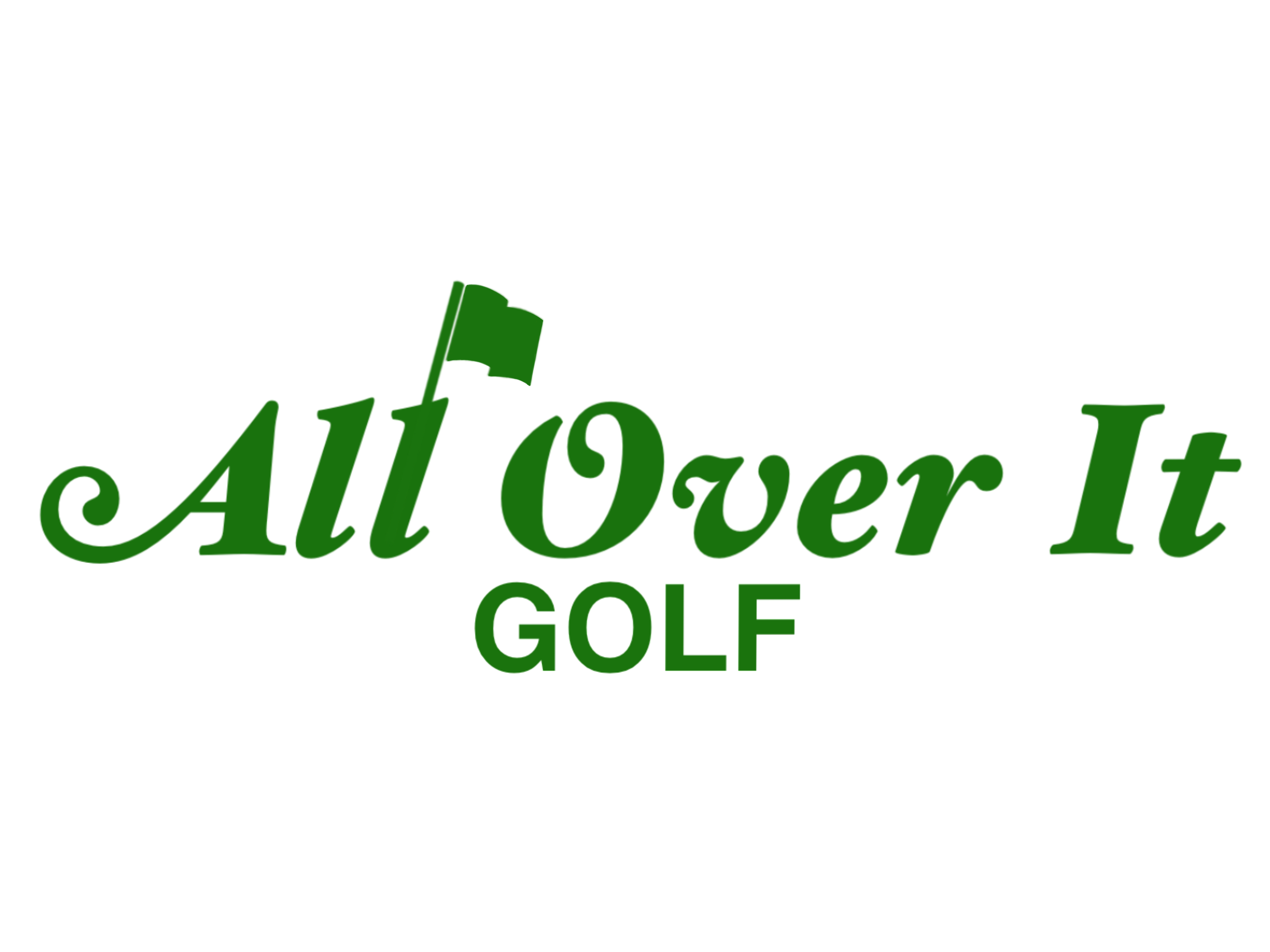 All Over It Golf Logo